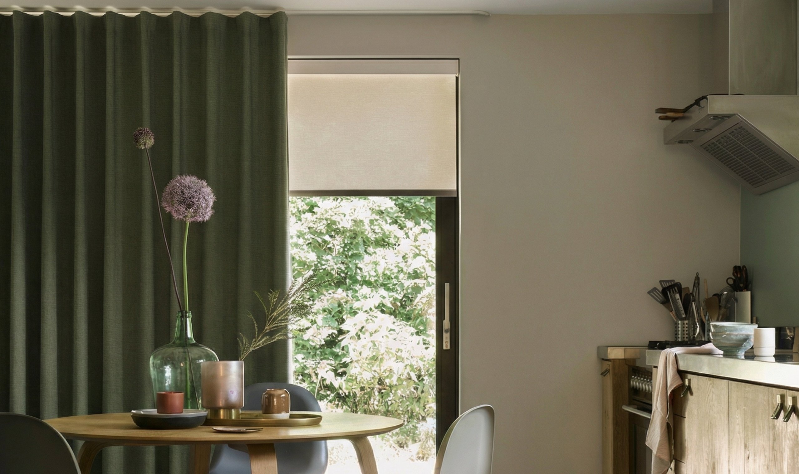 Verduisterende rolgordijnen