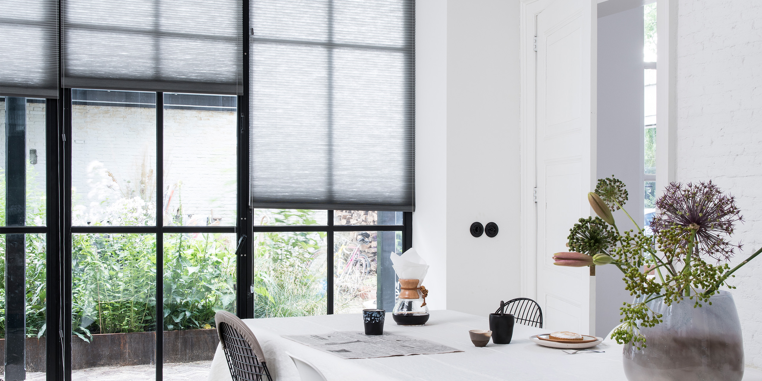 Kies voor vorm én functie met Iso Plissé® gordijnen