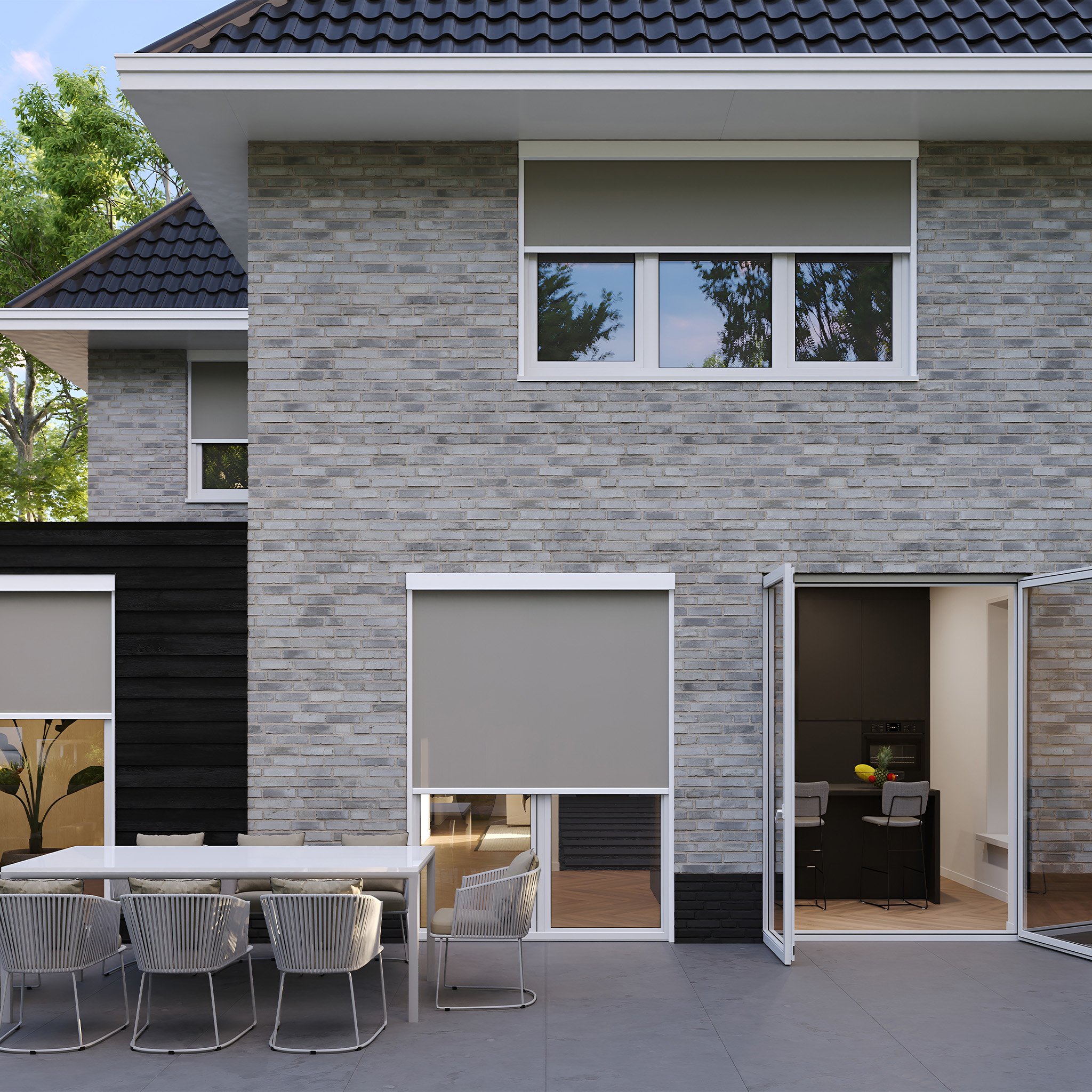 Koel in de zomer met outdoor screens