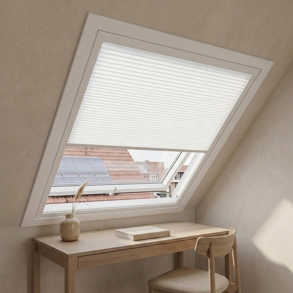 Raamdecoratie voor dakramen: slim geregeld, mooi afgewerkt