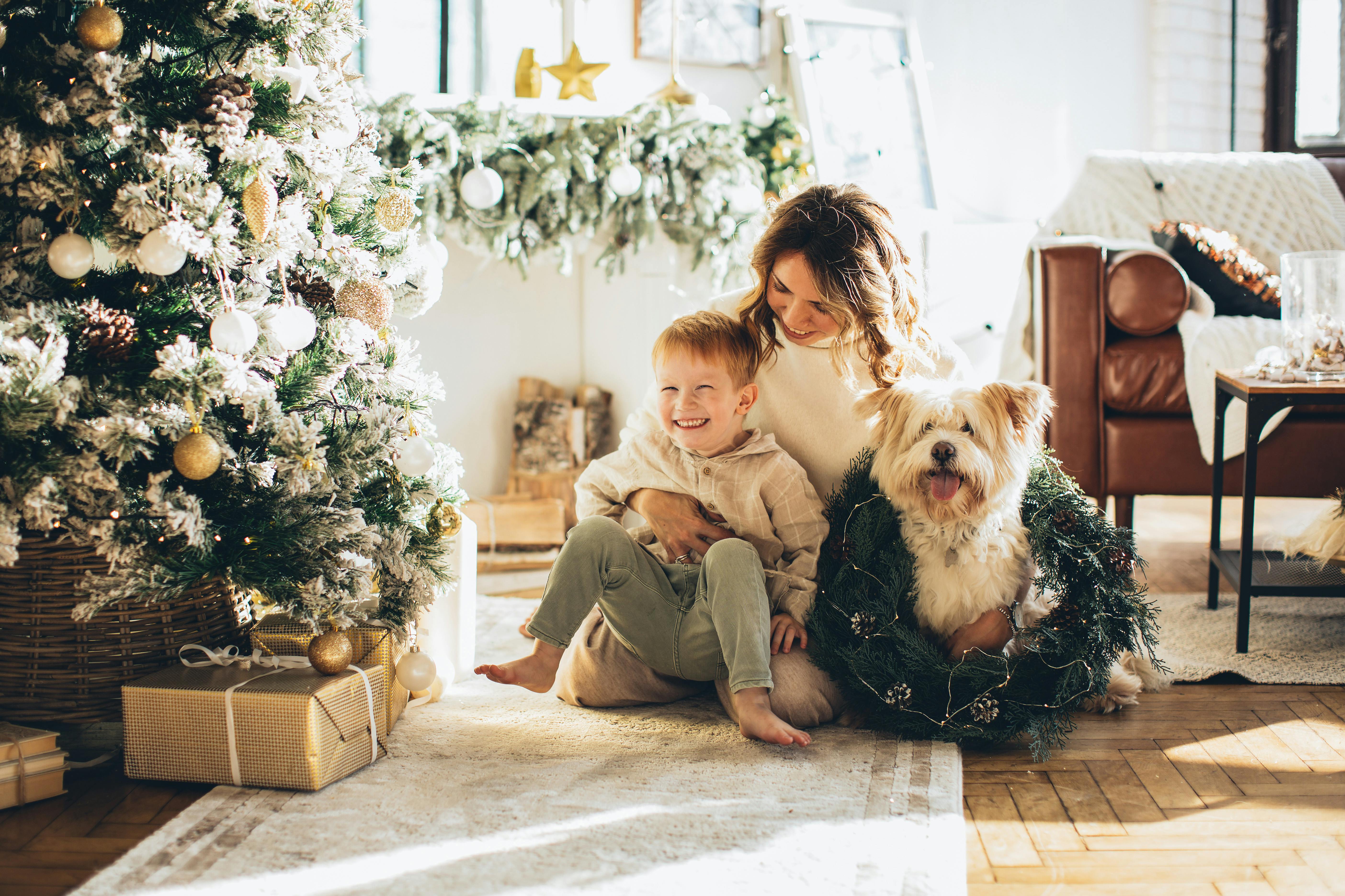 Kerst in de vensterbank