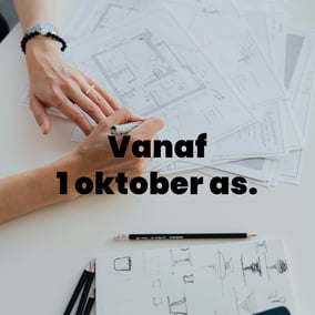 Vanaf 1 oktober as